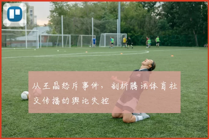 从王晶怒斥事件,剖析腾讯体育社交传播的舆论失控