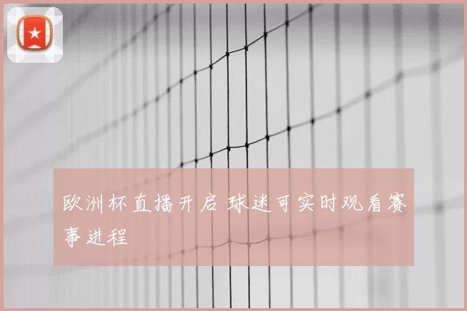 欧洲杯直播开启 球迷可实时观看赛事进程